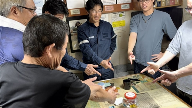 船の安全指差呼称☝