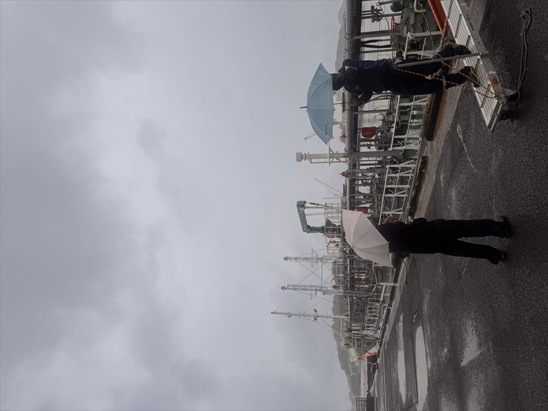 陸上休暇♪