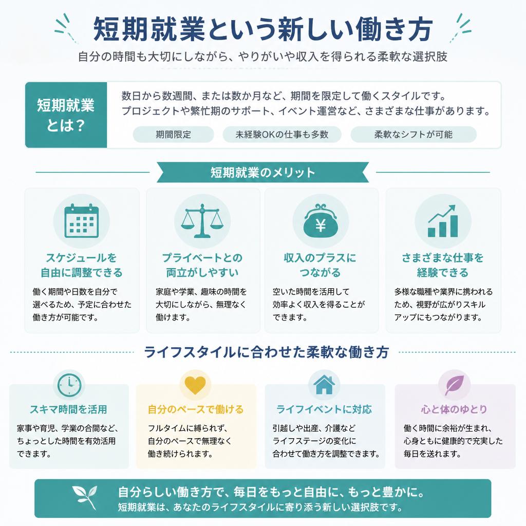 4. 短期就業の魅力